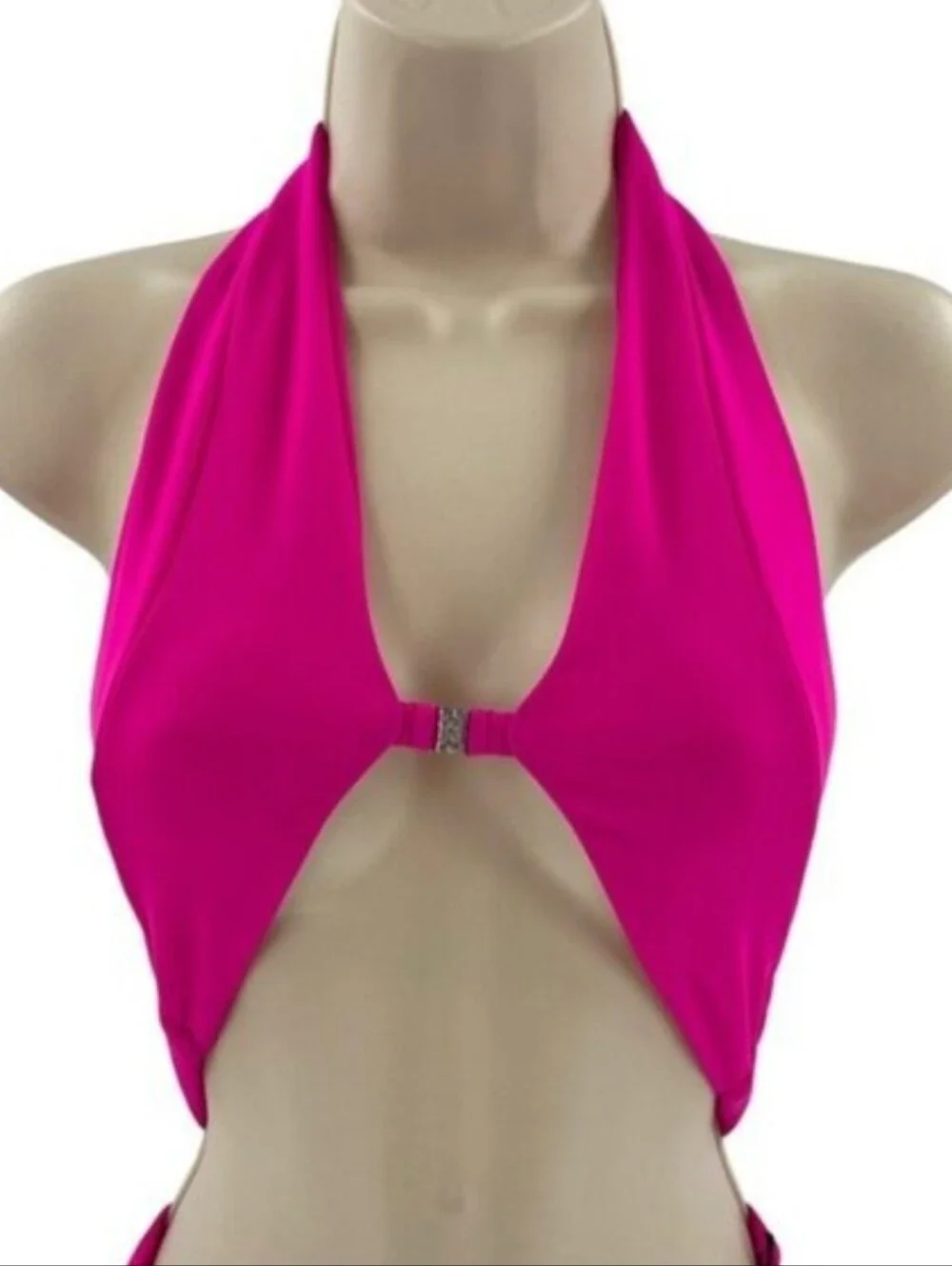 lovewave The Christensen One Piece Cut Out Swimsuit in Hot Pink Size Medium NWT